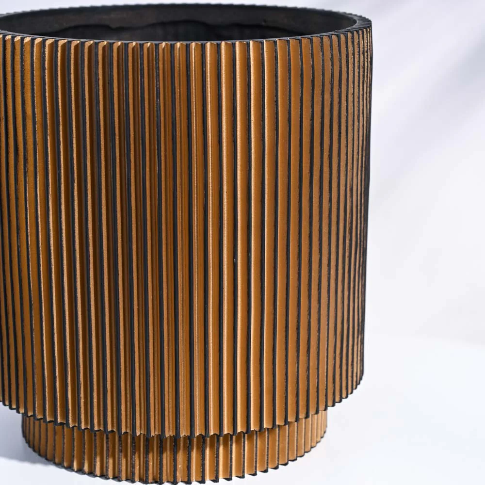 Zuri Vase Cylinder Groove - Image 15